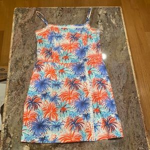 Lilly Pulitzer romper dress with mini slit